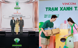 Vincom Retail ba năm liên tiếp giữ vững danh hiệu 'Lãnh đạo Xanh' tại giải thưởng AREA