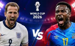 Link xem TRỰC TIẾP bóng đá Anh vs CHDC Congo 23h00 hôm nay 1/7 - VTVgo, VTV3 trực tiếp World Cup 2026