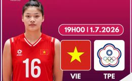 TRỰC TIẾP bóng chuyền nữ Việt Nam vs Đài Loan - Link xem bóng chuyền nữ U18 châu Á 2026