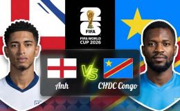 Link xem trực tiếp bóng đá Anh vs CHDC Congo 23h 1/7 - VTV6 VTV3 trực tiếp World Cup 2026 hôm nay