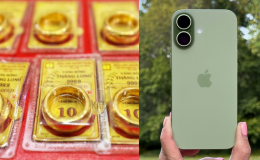 Giá vàng hôm nay 5/7: Giá vàng SJC, vàng nhẫn neo đỉnh chờ tuần mới, giá iPhone 17 giảm sâu