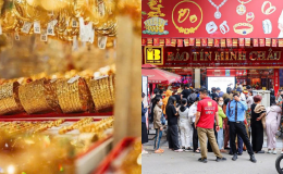 Giá vàng hôm nay 5/7: Vàng miếng vàng nhẫn đứng vùng đỉnh cao hiếm, thị trường chuẩn bị 'bùng nổ'?