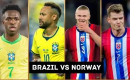 Link xem trực tiếp bóng đá Brazil vs Na Uy 3h ngày 6/7 - VTV6 VTV3 trực tiếp World Cup 2026 hôm nay