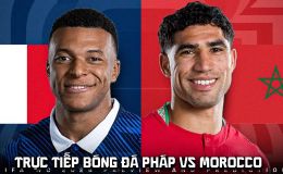 Link xem trực tiếp bóng đá Pháp vs Ma Rốc 3h00 ngày 10/7 - VTV6 trực tiếp World Cup 2026 hôm nay