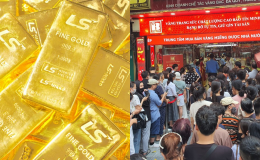 Bảng giá vàng hôm nay 11/7: Vàng SJC nhẫn trơn 9999 'quay xe' giảm hàng loạt, giá cả chênh cao vọt 