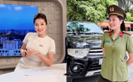 Mỹ nhân Nhật Ký Vàng Anh 40 tuổi thăng quân hàm đại úy công an, cuộc sống hiện tại vạn người ao ước