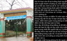 Một phòng thi ở Nghệ An bị tố có 13 điểm 10 Toán: Hiệu trưởng lên tiếng, Sở GD ĐT tỉnh vào cuộc