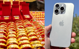 Giá vàng hôm nay 14/7: Giá vàng SJC, vàng 9999 đồng loạt lao dốc hơn 2 triệu đồng/lượng, iPhone 16 Pro có rẻ?