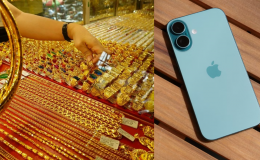 Giá vàng hôm nay tối 17/7 lao dốc không phanh giảm tới 1,7 triệu đồng/lượng, giá iPhone 16 hạ nhiệt sâu