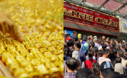 Bảng giá vàng hôm nay trưa 18/7: Vàng SJC vàng nhẫn 9999 giảm rồi bật tăng, mua thêm hay chốt lời?