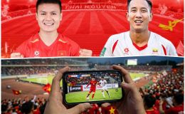 Link xem trực tiếp Việt Nam vs Myanmar chính thức trên iPhone, Android, laptop