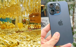 Giá vàng hôm nay tối 20/7 giảm sốc tới 2 triệu đồng/lượng, giá iPhone 15 Pro cũ rẻ kỷ lục