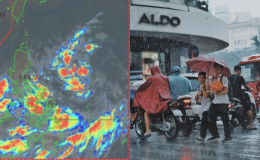 Tin bão mới nhất: Bão Kiyapo mạnh lên trong 24h giờ tới, Miền Bắc đón đợt mưa diện rộng và lớn nhất