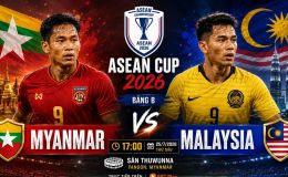Kết quả bóng đá Myanmar vs Malaysia hôm nay 25/7- AFF Cup 2026: Rượt đuổi kịch tính