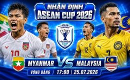 Xem trực tiếp bóng đá Myanmar vs Malaysia ở đâu, kênh nào? Link xem trực tiếp AFF Cup 2026 trên VTV6