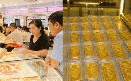 Cập nhật giá vàng hôm nay 27/7 (trưa 27/7): SJC và vàng nhẫn tăng mạnh mốc ấn tượng, dự báo giá vàng