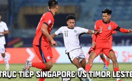 Trực tiếp bóng đá Singapore vs Timor Leste 18h ngày 27/7 - VTV5 VTV6 trực tiếp AFF Cup 2026 hôm nay