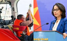Bộ Ngoại giao thông tin vụ chìm tàu Khôi Nguyên 18 chở 62 người trên biển, cập nhật tình hình cứu hộ