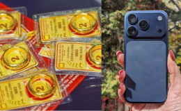 Giá vàng hôm nay trưa 30/7: Vàng SJC tăng 1 triệu, vàng nhẫn tăng 2,5 triệu, giá iPhone 17 Pro Max ra sao?