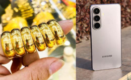 Giá vàng hôm nay chiều 30/7: Vàng SJC, vàng 9999 giằng co, giảm cuối ngày, giá Samsung S26 bao nhiêu?