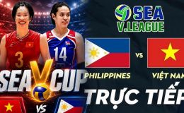 VTV6, VTV7 TRỰC TIẾP bóng chuyền Việt Nam vs Philippines hôm nay 31/7 - Link xem SEA V.Cup 2026 mới nhất