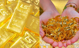 Cập nhật giá vàng hôm nay 1/8: Vàng trong nước 'quay xe' giảm gấp, người mua và bán thận trọng!