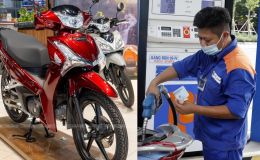 Giá xăng dầu trưa nay 1/8: E10 RON95 'sáng cửa' về 17.000 đồng, E5 RON92 rẻ bèo, Honda Future cực rẻ
