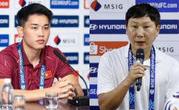 HLV Kim Sang-sik nói thẳng về Đình Bắc sau trận hòa Singapore: 'Phải hy sinh vì đội tuyển'