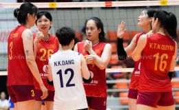 Lịch thi đấu bóng chuyền hôm nay 1/8: Tuyển bóng chuyền nữ Việt Nam đại chiến Indonesia - SEA V.Cup 2026