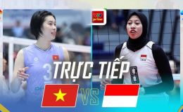 Link xem TRỰC TIẾP bóng chuyền nữ Việt Nam đấu Indonesia hôm nay 1/8 - VTV7 trực tiếp SEA V.Cup 2026