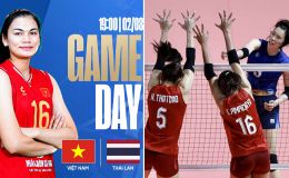 Lịch thi đấu bóng chuyền hôm nay 2/8: Tuyển bóng chuyền nữ Việt Nam đại chiến Thái Lan - SEA V.Cup 2026