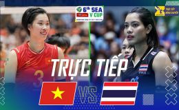 Xem trực tiếp bóng chuyền nữ Việt Nam vs Thái Lan ở đâu, kênh nào? Link xem trực tiếp SEA V.Cup 2026 hôm nay