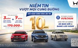 Honda Việt Nam giới thiệu chương trình bảo hành chính hãng lên tới 10 năm dành cho khách hàng Ôtô