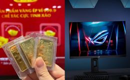 Giá vàng ngày 3/8: 'Án binh bất động' đầu tuần mới, màn hình gaming Asus giá siêu rẻ trong phân khúc
