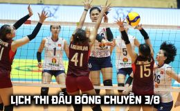 Lịch thi đấu bóng chuyền hôm nay 3/8: Tuyển bóng chuyền nữ Việt Nam tái đấu Thái Lan ở SEA V.Cup khi nào?