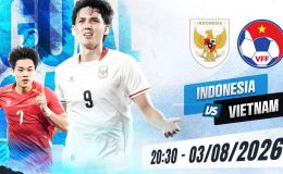 Nhận định bóng đá, dự đoán tỷ số Việt Nam vs Indonesia, 20h30 ngày 3/8 - AFF Cup 2026: Đình Bắc đối đầu Baker