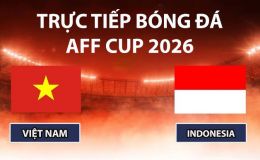 VTV5, VTV6 TRỰC TIẾP bóng đá Việt Nam vs Indonesia hôm nay 3/8 - Link xem trực tiếp AFF Cup 2026 mới nhất