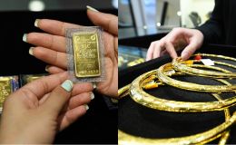 Giá vàng hôm nay 6/8 đạt đỉnh cao nhất tháng, vàng SJC và nhẫn 9999 tăng mạnh, 1 chỉ vàng bao nhiêu tiền?