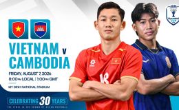 Link xem trực tiếp bóng đá Việt Nam vs Campuchia 20h ngày 7/8 - VTV6 trực tiếp AFF Cup 2026 hôm nay