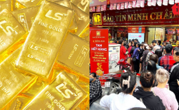 Bảng giá vàng hôm nay 8/8: Vàng SJC nhẫn 9999 tăng phi mã, các thương hiệu cạnh tranh giá hút khách