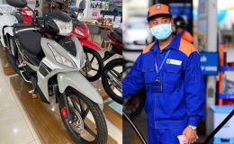 Giá xăng dầu trưa nay 8/8: E5 RON92 và E10 RON95 bốc hơi gần 9.000 từ đỉnh, Honda Wave RSX FI cực rẻ