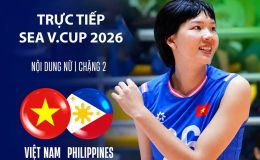 Link xem TRỰC TIẾP bóng chuyền SEA V.Cup hôm nay 8/8 - VTV phát sóng tuyển Việt Nam đấu Philippines