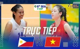 Xem trực tiếp bóng chuyền nữ Việt Nam vs Philippines ở đâu, kênh nào? Link xem SEA V.Cup 2026 mới nhất