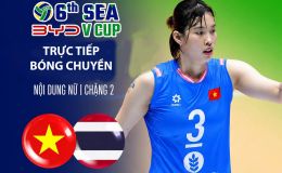 Link xem TRỰC TIẾP bóng chuyền Việt Nam vs Thái Lan hôm nay 9/8 - VTV6, VTVGo trực tiếp SEA V.Cup 2026 mới nhất