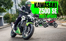 Kawasaki Z500 SE 2027 - Thêm màu mới, vẫn giữ chất naked bike, so kè Honda CB500 Hornet