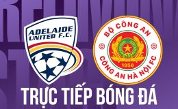 Link xem trực tiếp bóng đá Adelaide Utd vs CAHN 16h30 ngày 11/8 - FPT trực tiếp Play-off Cúp C1 châu Á hôm nay