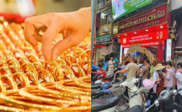 Bảng giá vàng hôm nay 12/8: Vàng SJC nhẫn trơn 9999 lại 'đổi giá', thận trọng tăng nhanh giảm nhanh