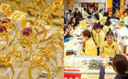 Cập nhật giá vàng hôm nay 12/8: Vàng trong nước đảo chiều tăng, giá cả giằng co bởi lực kéo 2 chiều