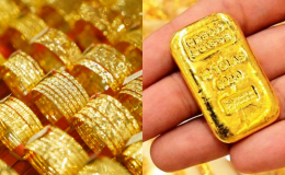 Giá vàng hôm nay chiều 12/8: Vàng trong nước vừa giảm đã bật tăng, vàng thế giới đi hướng trái ngược
