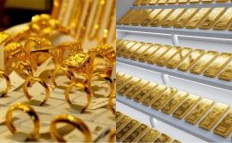 Cập nhật giá vàng 12/8: Vàng SJC, nhẫn 9999 biến động nhẹ, chênh lệch thế giới thấp nhất nhiều năm